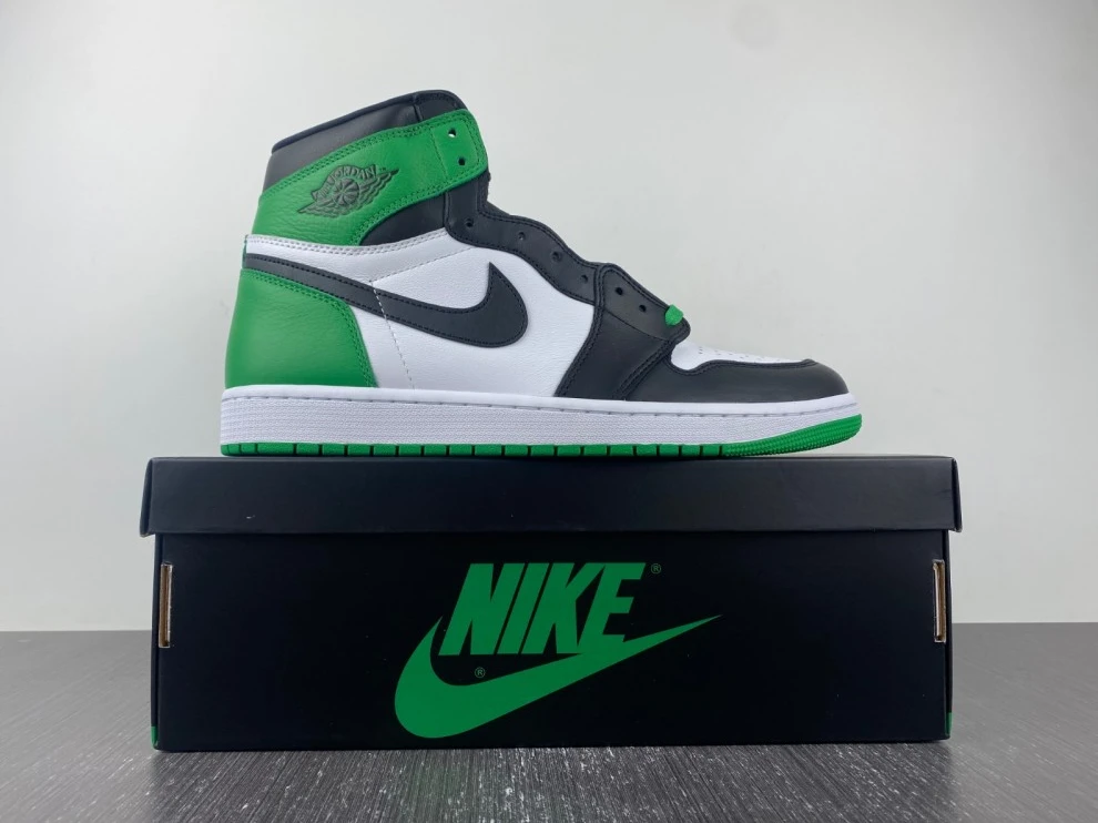 803 Jordan 1 Retro High OG Lucky Green DZ5485- Popular 427