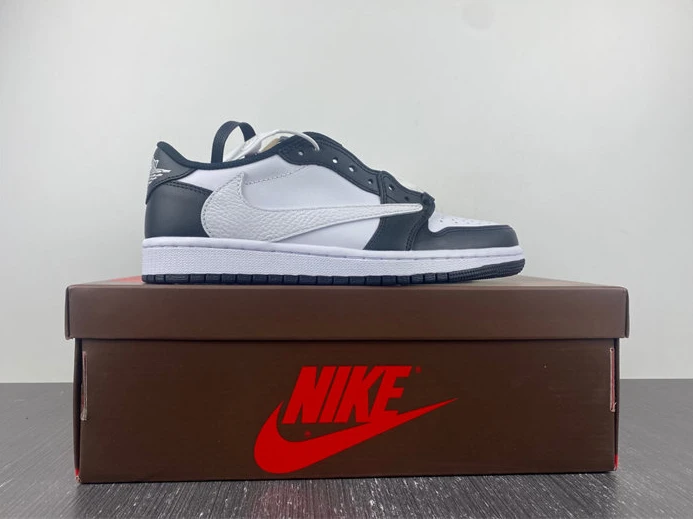 8033 Jordan 1 Retro Low OG SP Travis Scott White Black Phantom DM7866- HighQuality 655