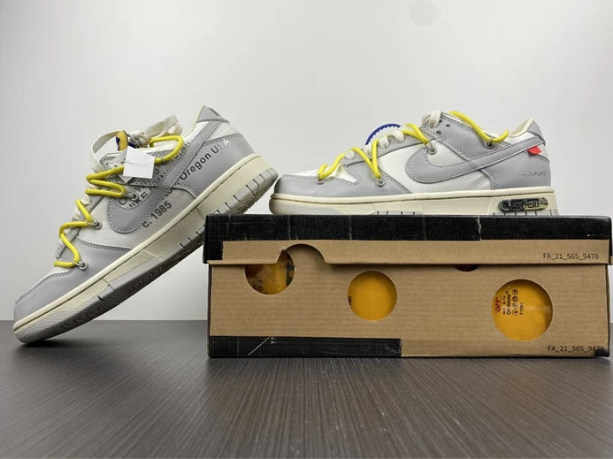 8062 Nike Dunk Low Off-White Lot 27 DM1602- TopPick 1905