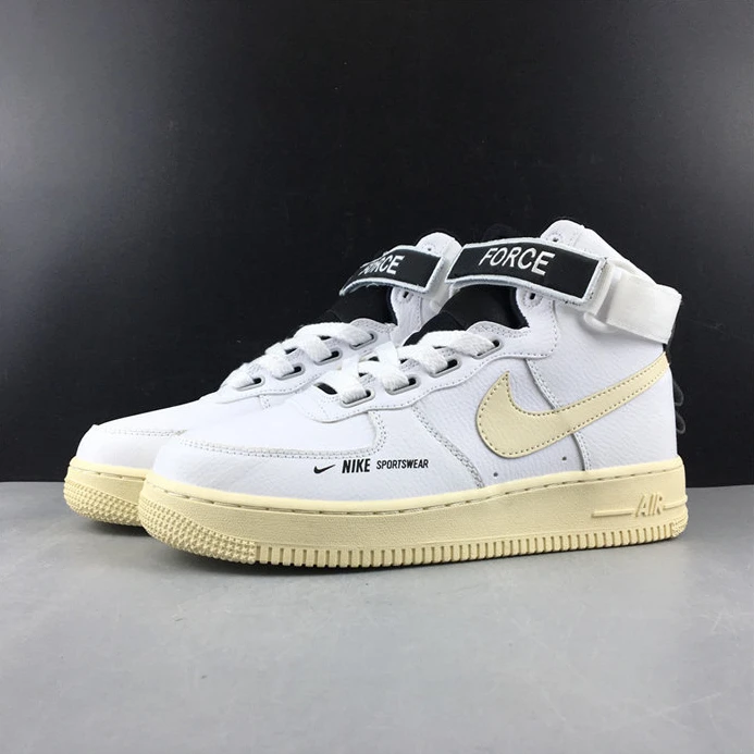 8121 Nike Air Force 1 High Utility White Light Cream  AJ7311- HighQuality 2462