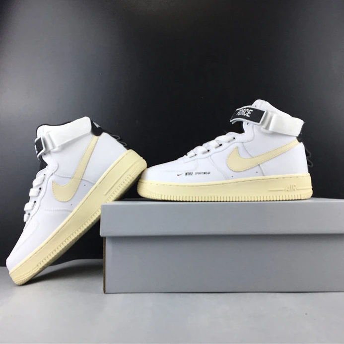 8121 Nike Air Force 1 High Utility White Light Cream  AJ7311- HighQuality 2462