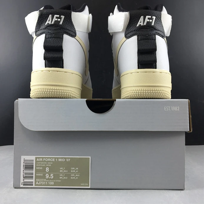 8121 Nike Air Force 1 High Utility White Light Cream  AJ7311- HighQuality 2462