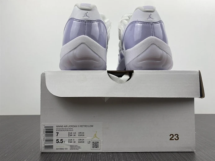8147 Jordan 11 Retro Low Pure Violet AH 7860- Affordable 1066