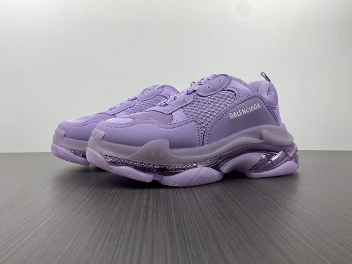 8168 BLCG Triple S Clear Sole Purple 544351 W2GA1 HighQuality 3357