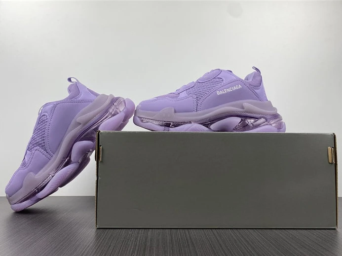 8168 BLCG Triple S Clear Sole Purple 544351 W2GA1 HighQuality 3357