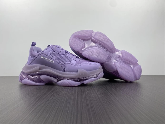 8168 BLCG Triple S Clear Sole Purple 544351 W2GA1 HighQuality 3357