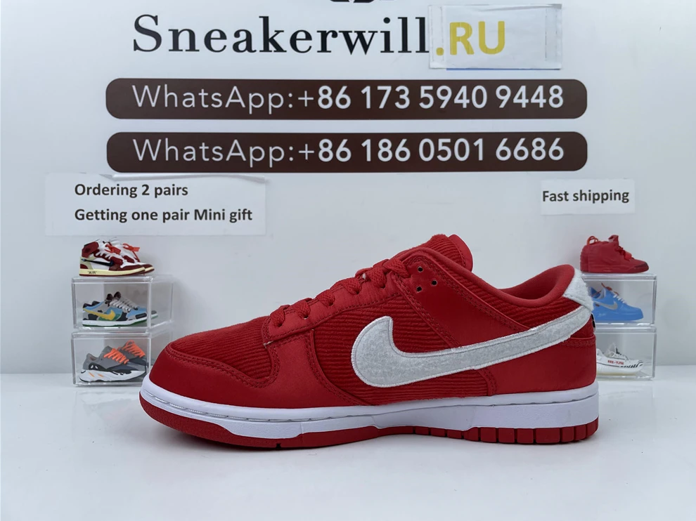 8203 Nike Dunk Low GS “Valentine's Day” NewStyle 1723