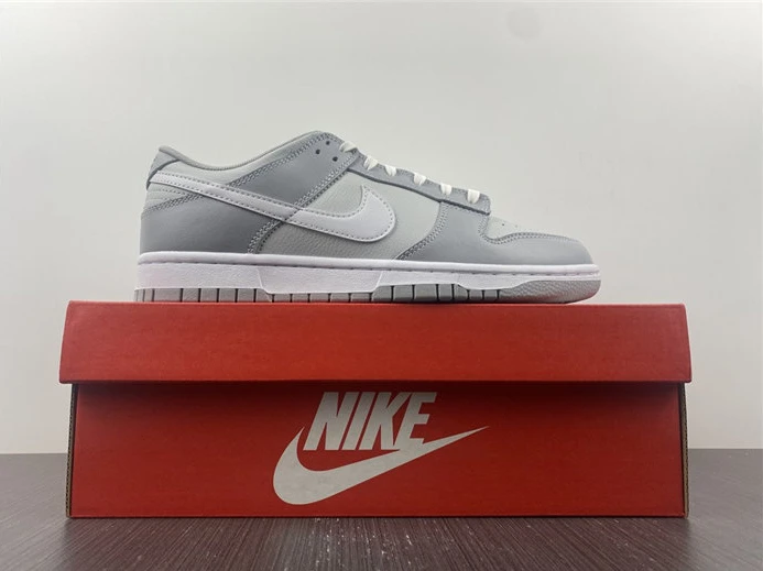8269 Nike Dunk Low Two Tone Grey DJ6188- Fashionable 1933