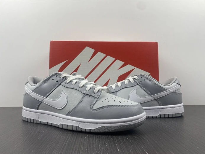 8269 Nike Dunk Low Two Tone Grey DJ6188- Fashionable 1933