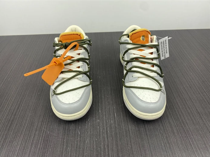 8297 Nike Dunk Low Off-White Lot 22 DM1602- SmartChoice 2333