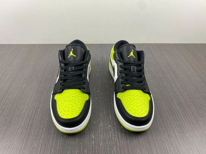 8299 Jordan 1 Low Snakeskin Vivid Green DX4446- StreetReady 671