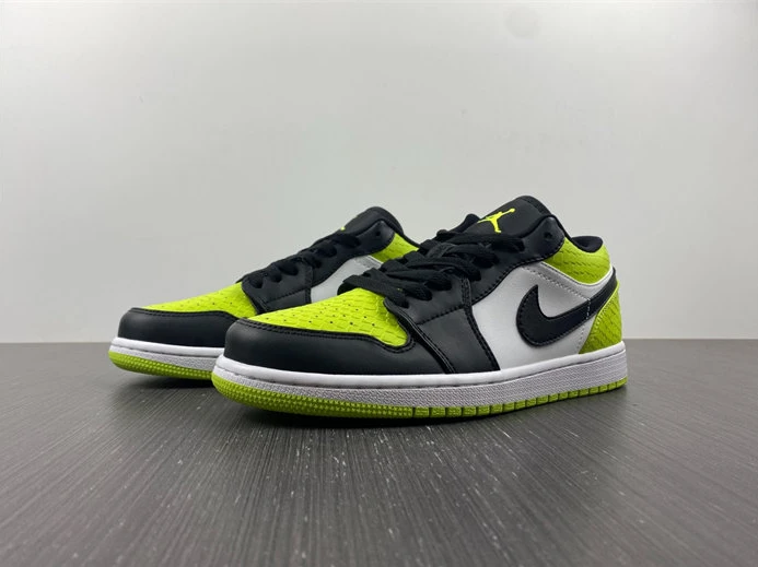 8299 Jordan 1 Low Snakeskin Vivid Green DX4446- StreetReady 671