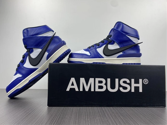 8521 Nike Dunk High AMBUSH Deep Royal CU7544- GoodFit 2052
