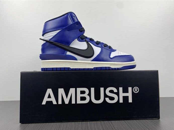 8521 Nike Dunk High AMBUSH Deep Royal CU7544- GoodFit 2052
