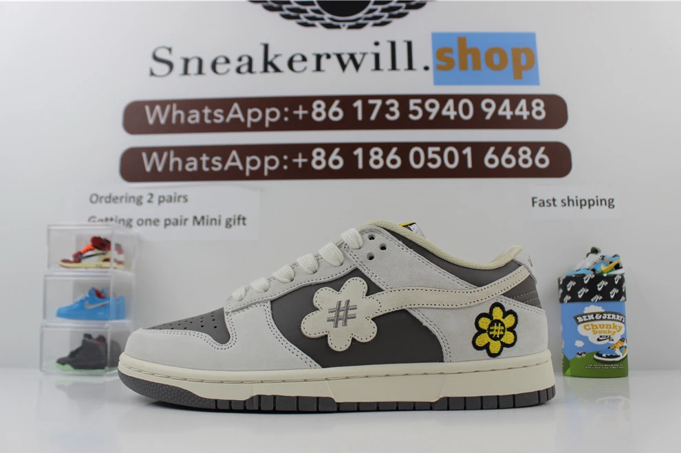8539 DUNK Water the Plant Shroom Grey flower Popular 1738