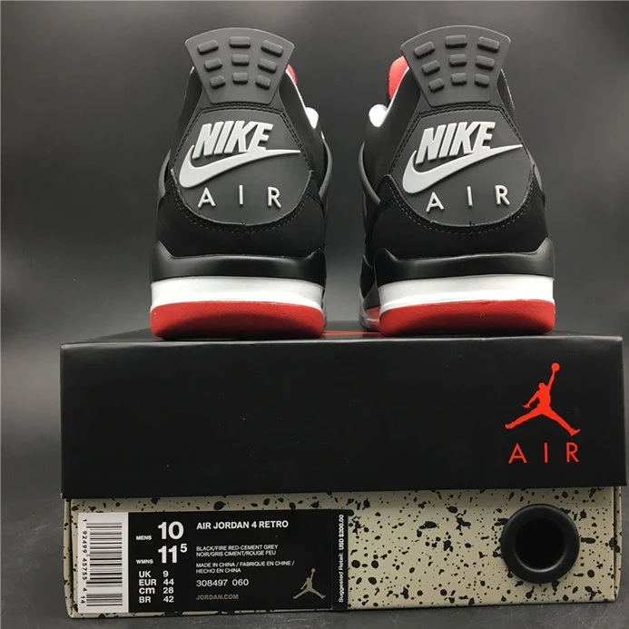 856 Jordan 4 Retro Black Cement 308497- GoAnywhere 909