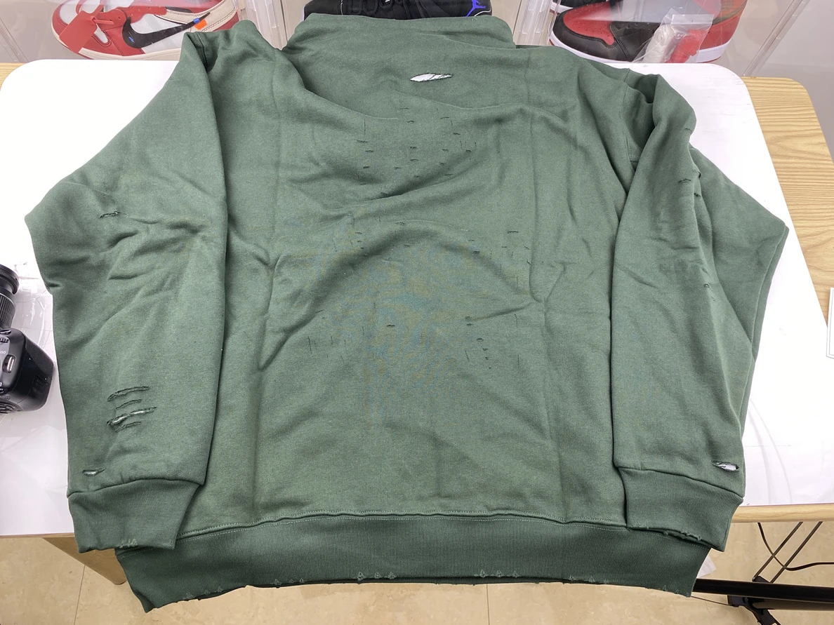 8622 Balenciaga Green Scratch Hoodie (fit one size larger than regular one) AllSeason 64