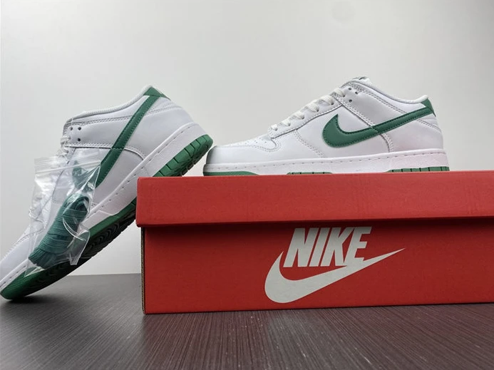 8647 Nike Dunk Low White Green Noise DD1503- Affordable 2021