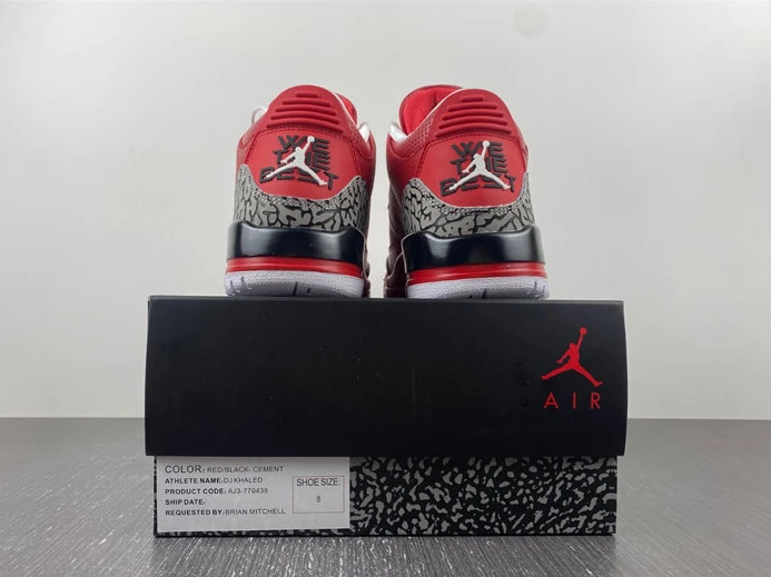 8695 Jordan 3 Retro DJ Khaled Grateful AJ3- Comfortable 731