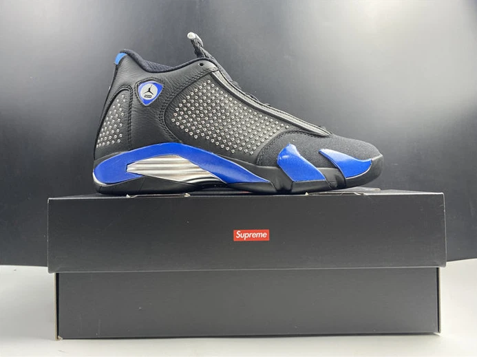 8740 Jordan 14 Retro Supreme Black BV7630- HighQuality 1184