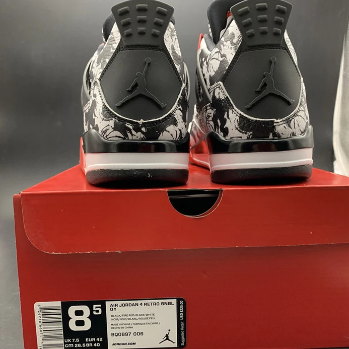 878 Jordan 4 Retro Tattoo B00897- BestValue 912