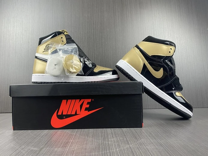8863 Jordan1 Retro NRG Patent Gold Toe 861428- ModernLook 557