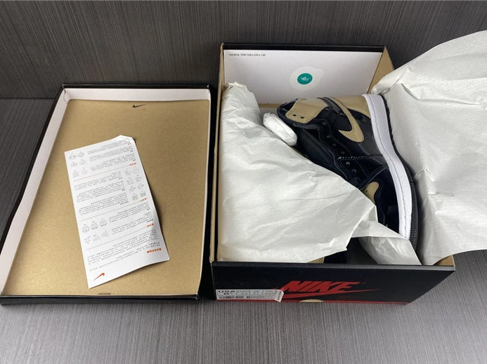 8863 Jordan1 Retro NRG Patent Gold Toe 861428- ModernLook 557