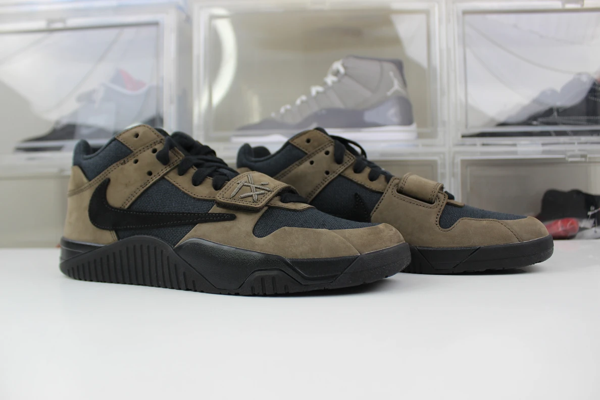 8959 GOAT Travis Scott x Air Jordan 1 Low JACK Black Brown GoAnywhere 576