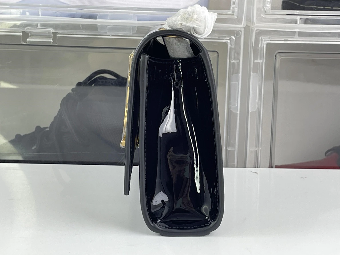 8960 Saint Laurent YSL Black Bright leather ladies bag TopPick 245