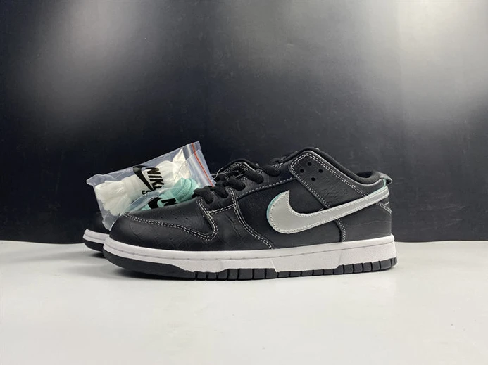 8975 Nike SB Dunk Low Diamond Supply Co Black Diamond BV1310 GoodFit 2166