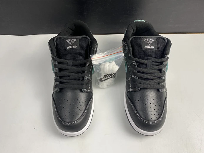 8975 Nike SB Dunk Low Diamond Supply Co Black Diamond BV1310 GoodFit 2166