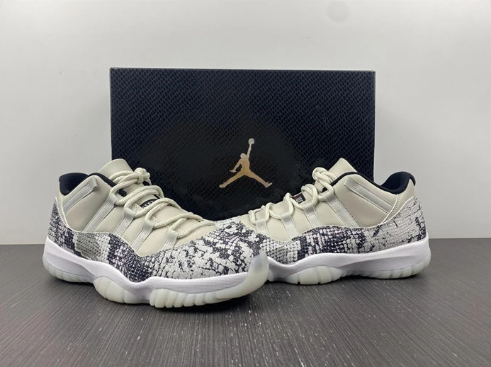 9026 Jordan 11 Retro Low Snake Light Bone CD6846- NewStyle 1060