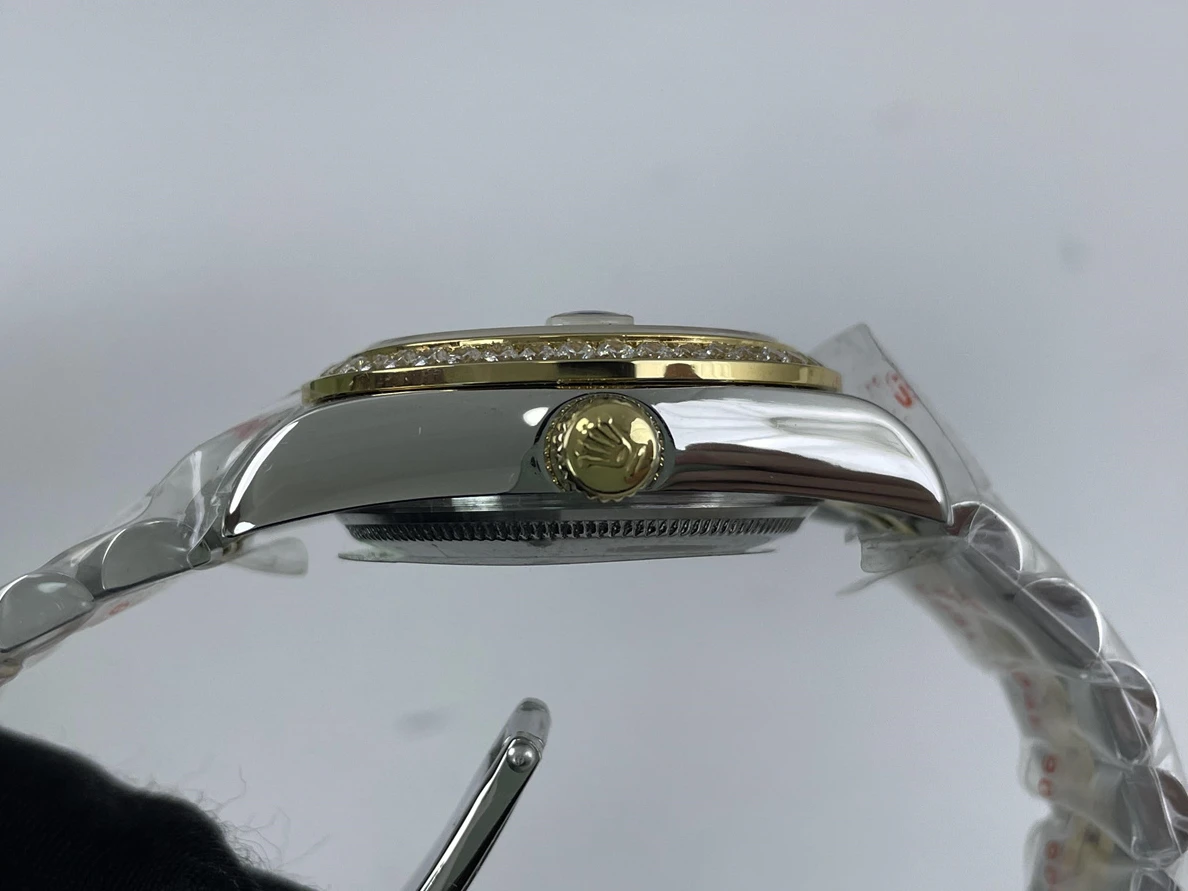 9064 Rolex Ladies Date-Just Gold watch with diamonds (36mm) WellDesigned 316