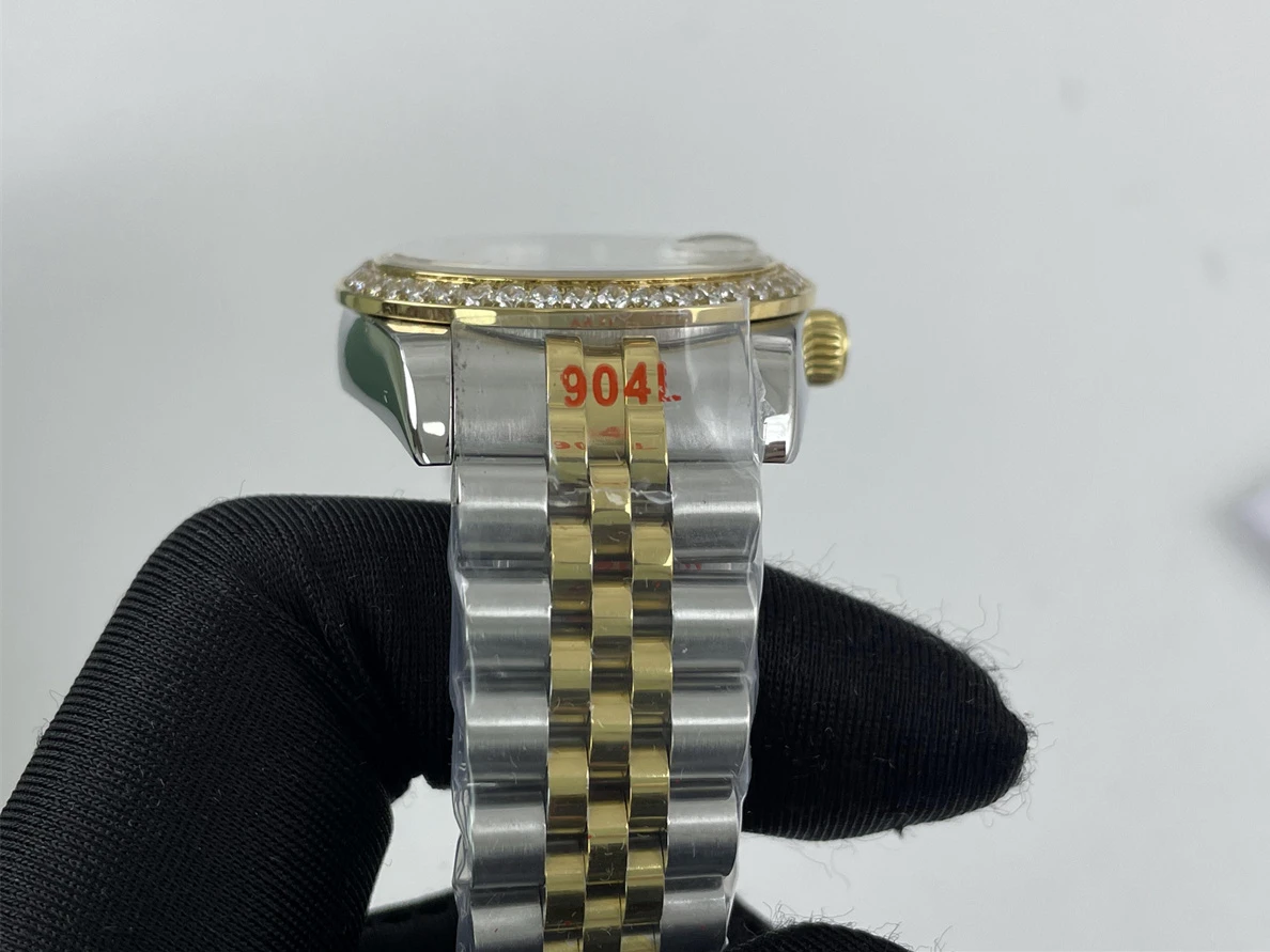 9064 Rolex Ladies Date-Just Gold watch with diamonds (36mm) WellDesigned 316