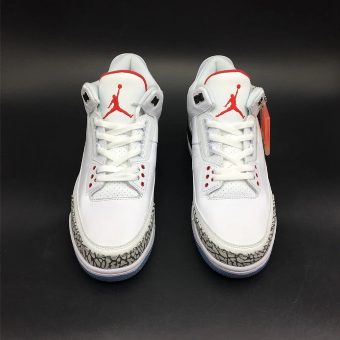 9213 Jordan3 Free Throw Line White Cement 923096- HighQuality 775