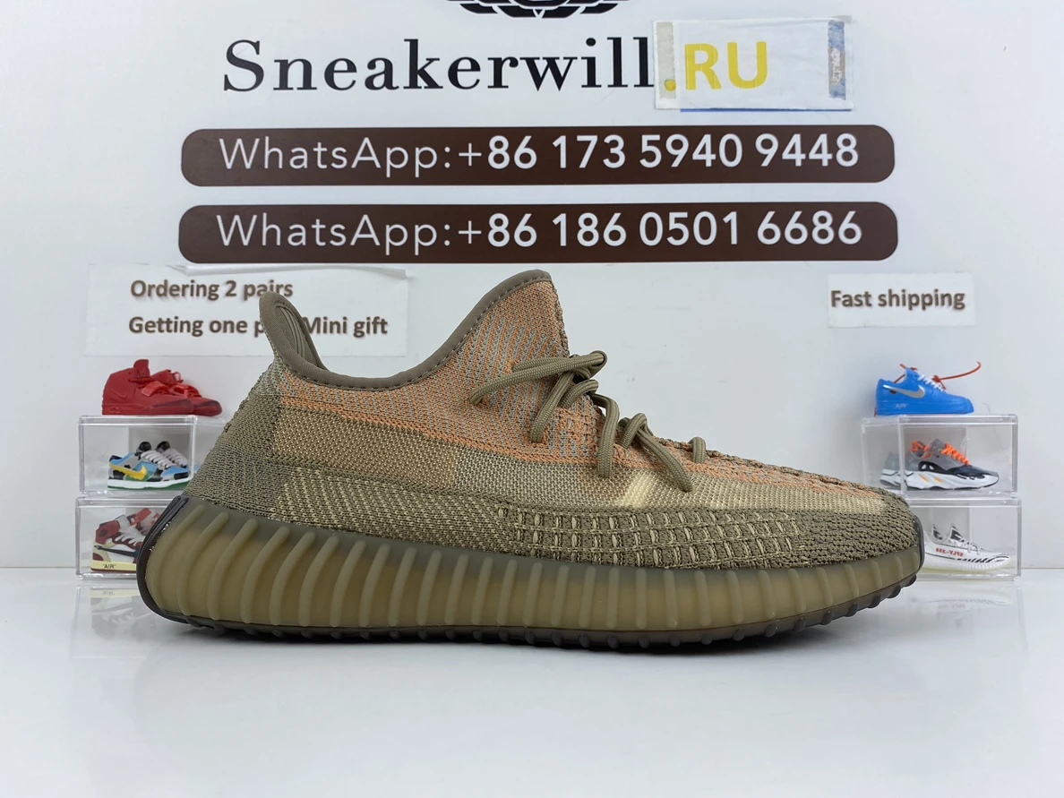 9226 Adidas Yeezy Boost 350 V2 Sand Taupe FZ HighQuality 2878