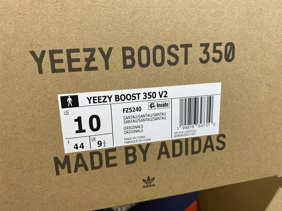 9226 Adidas Yeezy Boost 350 V2 Sand Taupe FZ HighQuality 2878