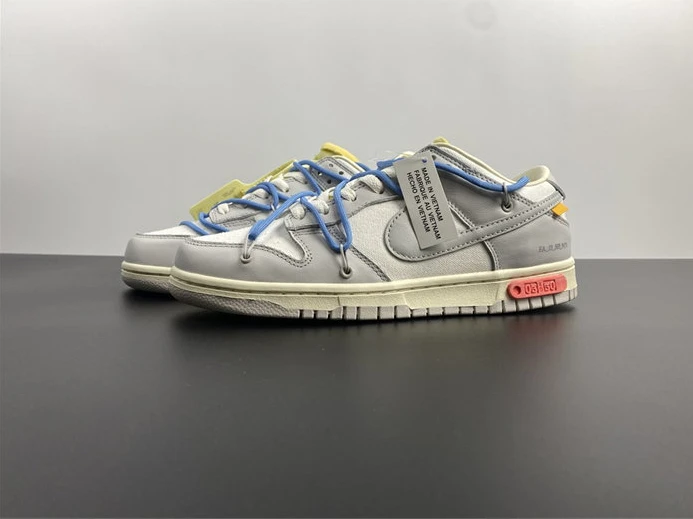 9411 Nike Dunk Low Off-White Lot 5 DM1602- EasyMatch 1910
