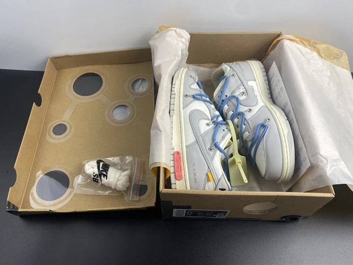9411 Nike Dunk Low Off-White Lot 5 DM1602- EasyMatch 1910
