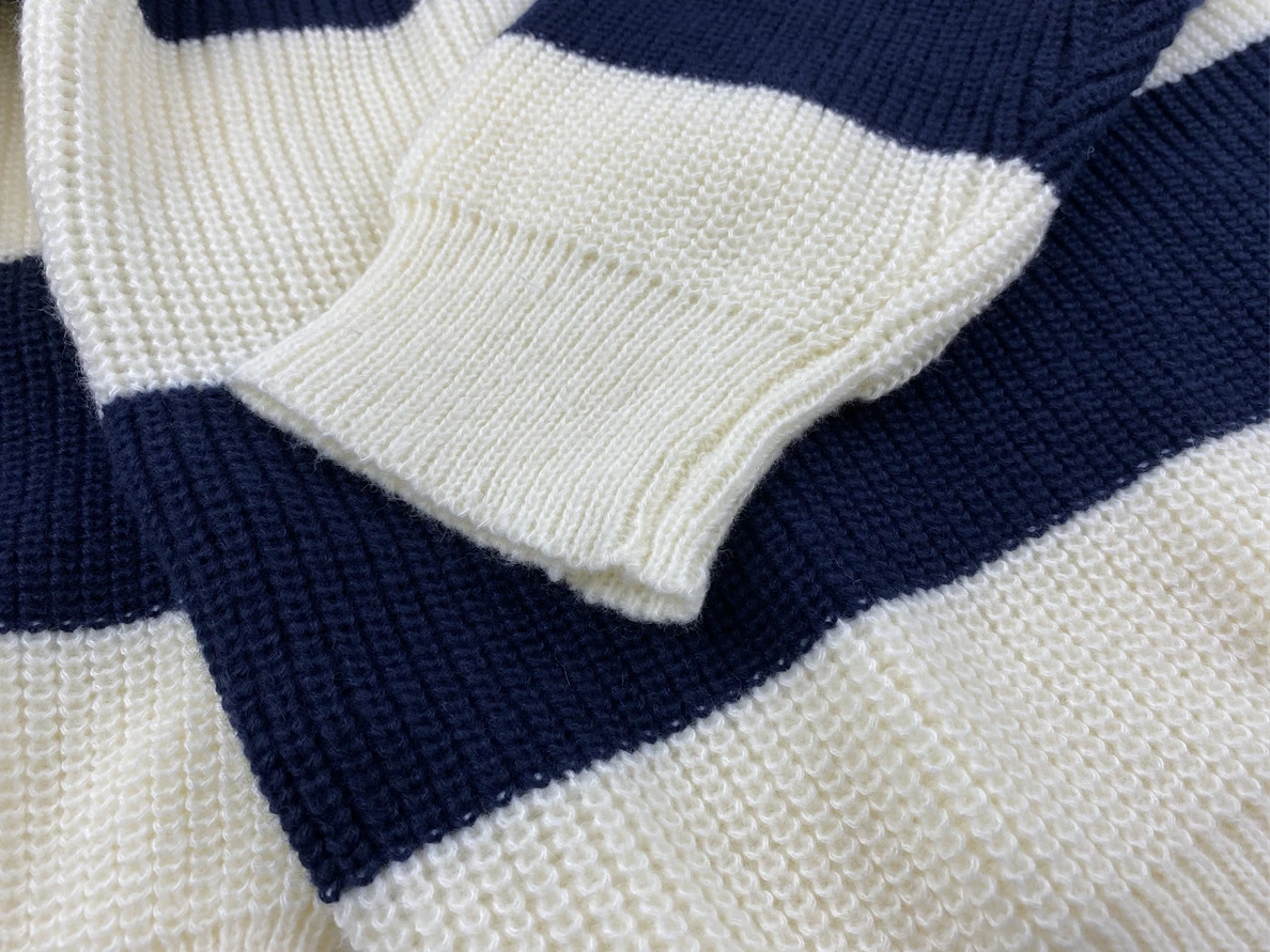 9432 Celine Clean Fit  White Blue Sweater DailyWear 69