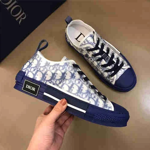 9542 DR B23 LOW TOP OBLIQUE SNEAKER BLUE GoAnywhere 1614
