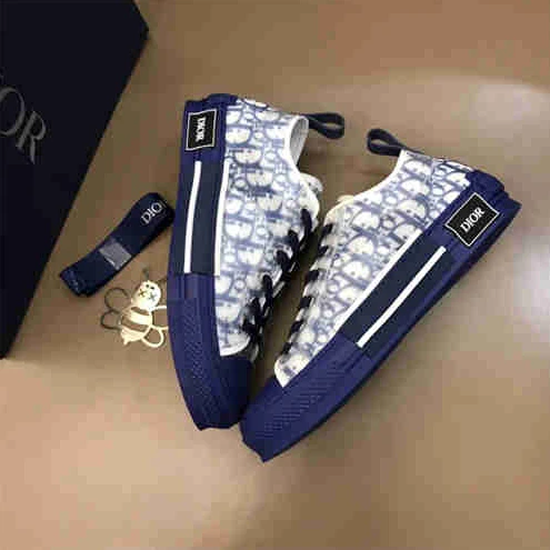 9542 DR B23 LOW TOP OBLIQUE SNEAKER BLUE GoAnywhere 1614
