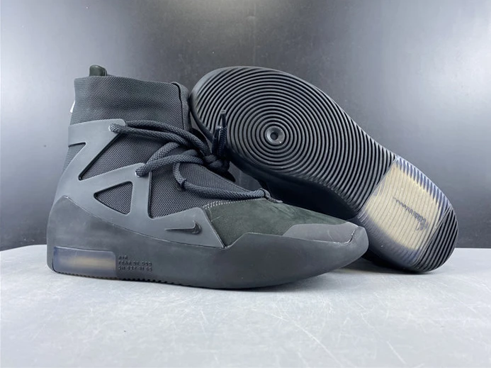 9560 Nike Air Fear of God 1 Triple Black AR4237- ModernLook 2734