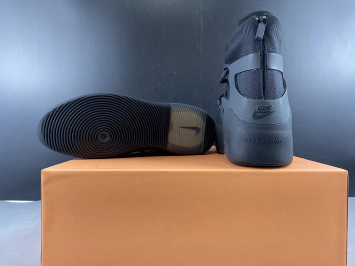 9560 Nike Air Fear of God 1 Triple Black AR4237- ModernLook 2734