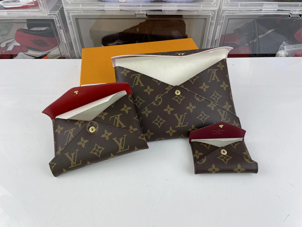 9641 LV Pochette kirigami hand bag 3 for 1 set ,(10, 15.5, 23cm) Trendy 229