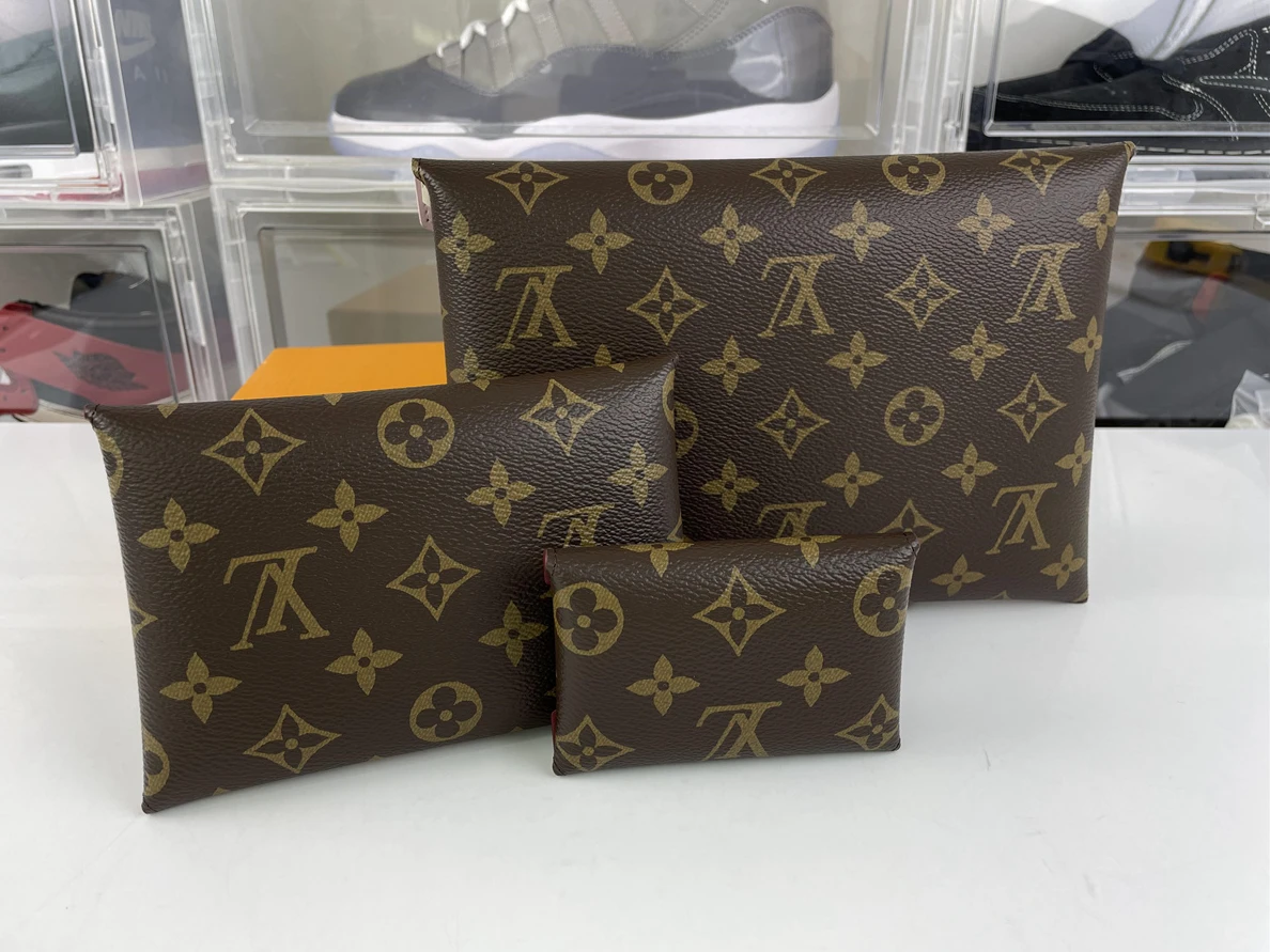 9641 LV Pochette kirigami hand bag 3 for 1 set ,(10, 15.5, 23cm) Trendy 229