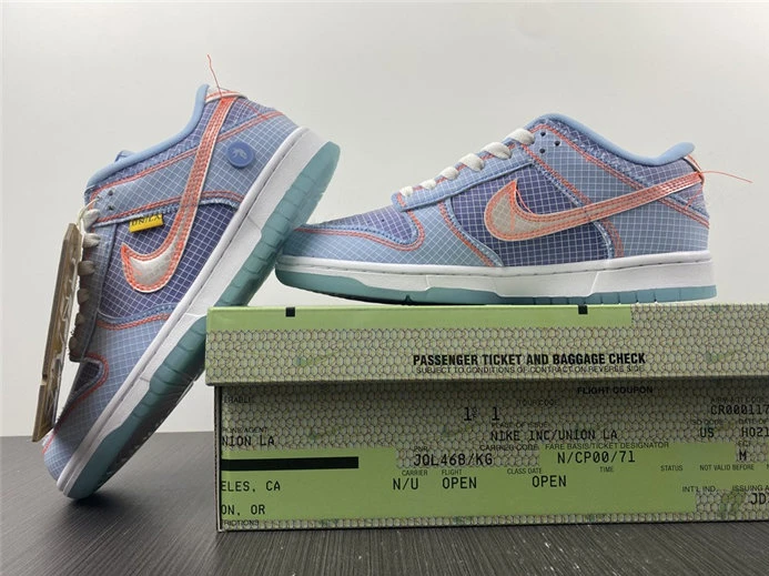 9675 Nike Dunk Low Union Passport Pack Argon DJ9649- NewStyle 1930