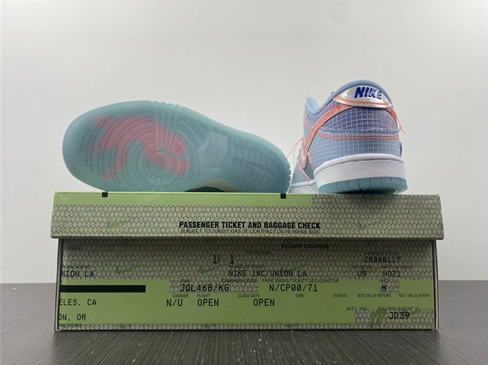 9675 Nike Dunk Low Union Passport Pack Argon DJ9649- NewStyle 1930
