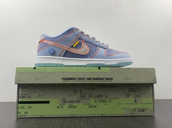 9675 Nike Dunk Low Union Passport Pack Argon DJ9649- NewStyle 1930