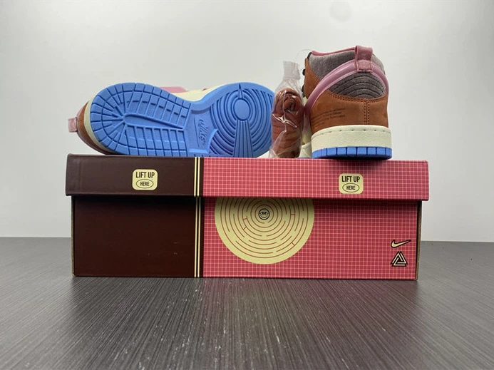 9834 Nike Dunk Mid Social Status Free Lunch Chocolate Milk DJ1173- NewStyle 1937